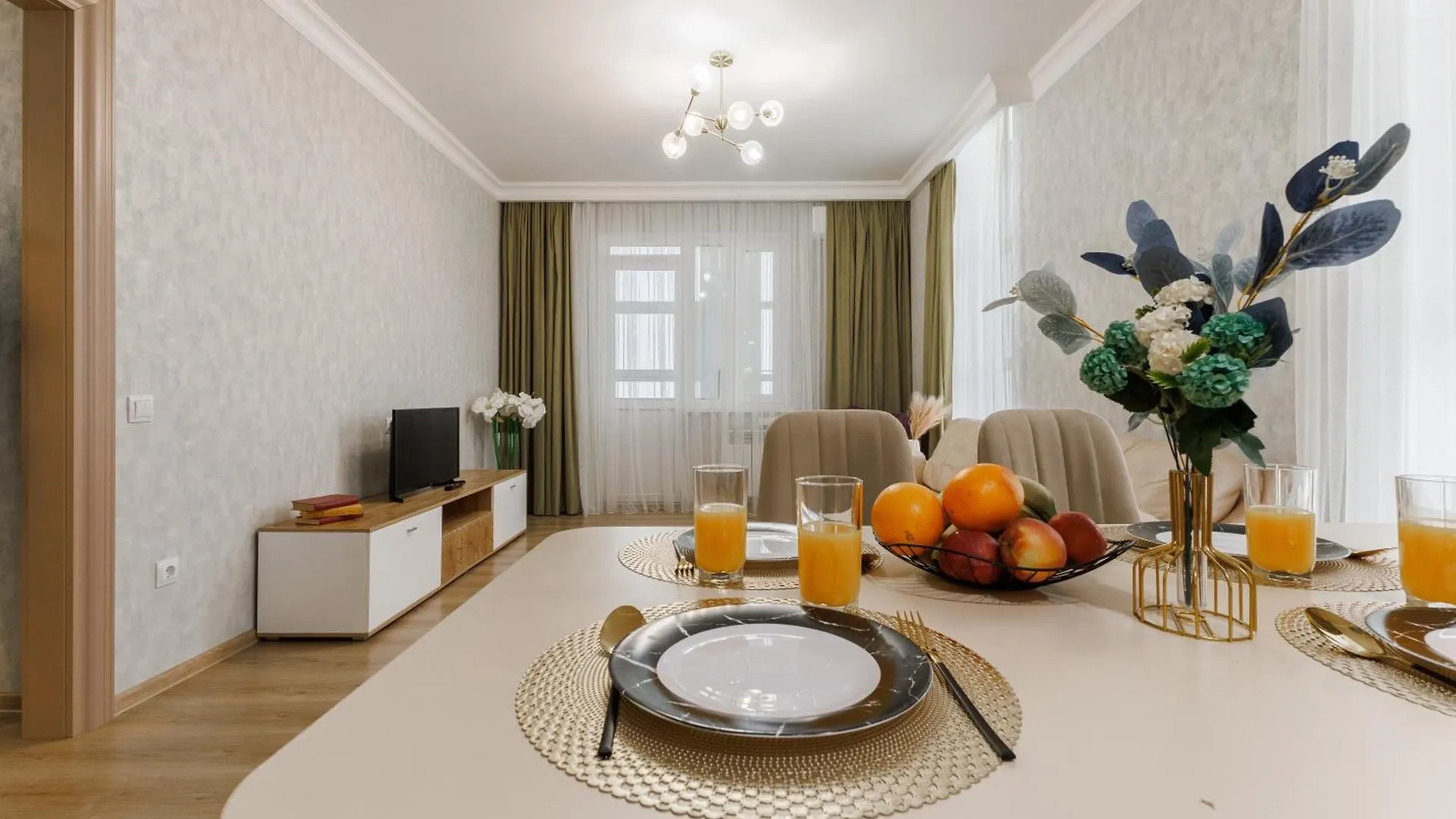 Евродвушка На Мангилик Ел, Рядом С Expo В Жк Orynbor Towers Apartment Nur-Sultan